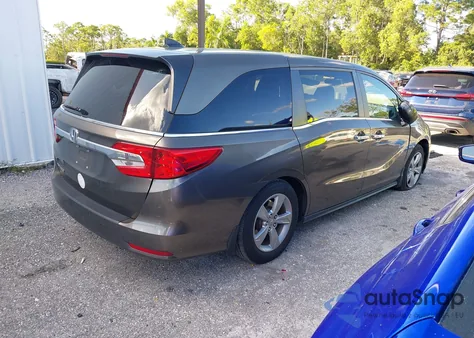 2020 Honda Odyssey Ex z USA, uszkodzony, nr VIN 5FNRL6H50LB054647